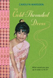 Gold-Threaded Dress